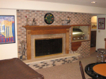Belmont Surround with Traditional Mantel Top