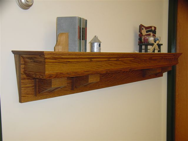 Craftsman Style Mantel