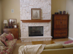Custom Cherry Mantel