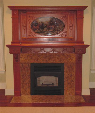 Custom Surround with Carvings