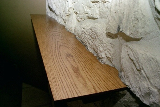 Colonial Mantel Scribed to Stone