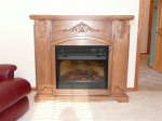 Maple Cabinet with Side CD Storage